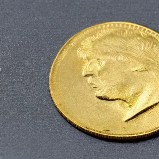 Image similar to an blank golden coin