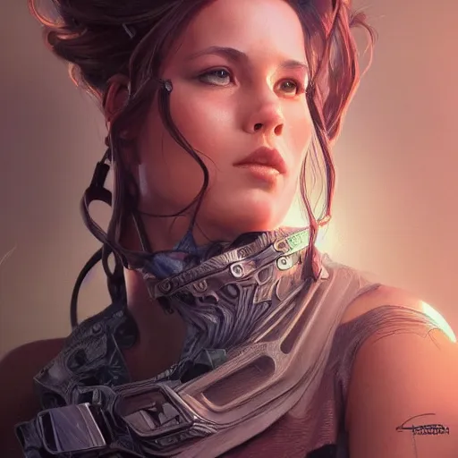 Image similar to ultra realistic illustration, moxy from boarderlands, intricate, elegant, highly detailed, digital painting, artstation, concept art, smooth, sharp focus, illustration, art by artgerm and greg rutkowski and alphonse mucha