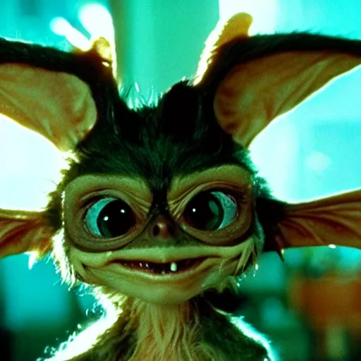 Image similar to Gremlins movie still 8k hdr