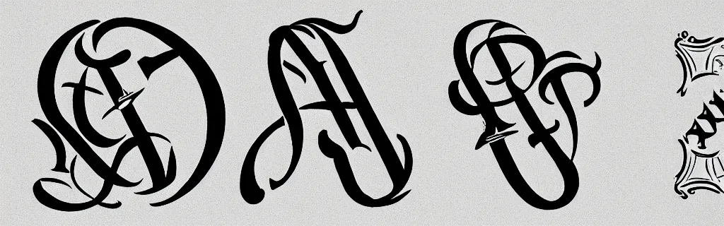 Prompt: accurate vector font serif blackletter german themed,'a b c d e f g h i'