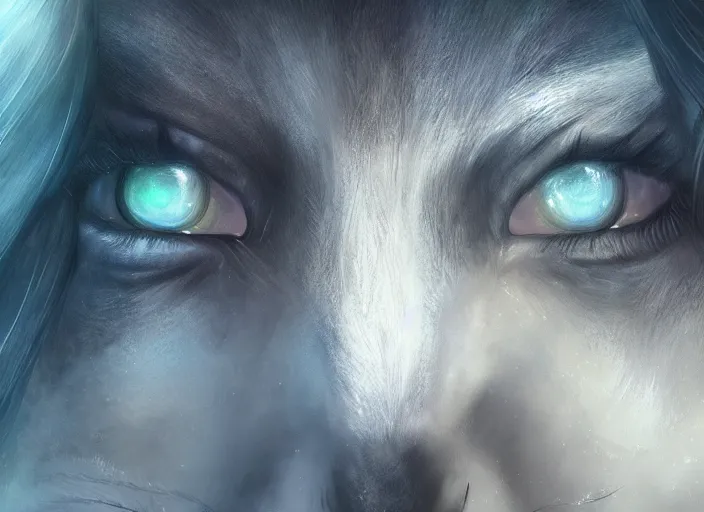 Prompt: detailed still of holo from spice and wolf in skyrim, wolfgirl, detailed realistic face, digital art, by charlie bowater, by magali villeneuve, gorgeous lighting, unreal engine, movie composition