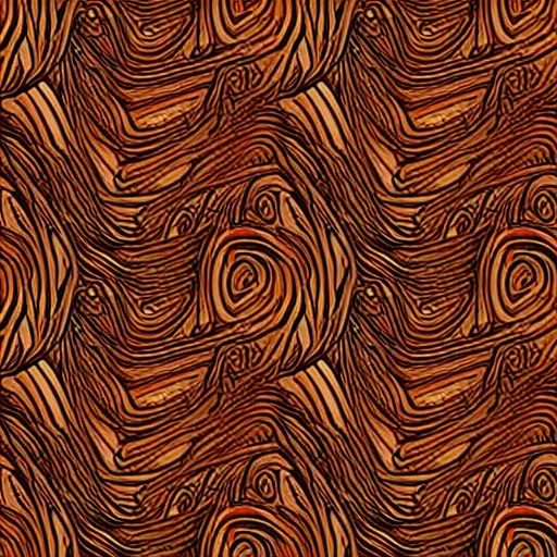 Image similar to seamless stylized cartoon wood bark texture 5 1 2 x 5 1 2