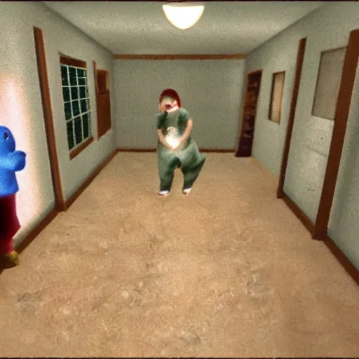 Image similar to a still of paranormal activity, 1 9 9 8 ocarina of time graphics nintendo 6 4 visuals aesthetic