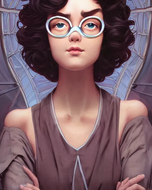 Image similar to if gene belcher was a real boy, beautiful shadowing, 3 d shadowing, reflective surfaces, 8 k, beautifully detailed pencil illustration, intricate, epic composition, masterpiece, bold complimentary colors. stunning masterfully illustrated by artgerm, range murata, alphonse mucha