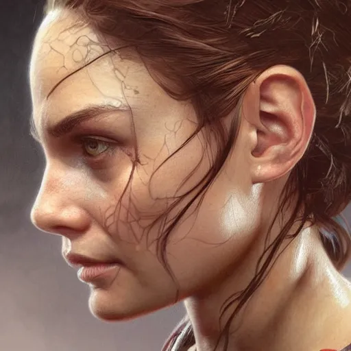 Image similar to ultra realistic illustration, michael mando from last of us, intricate, elegant, highly detailed, digital painting, artstation, concept art, smooth, sharp focus, illustration, art by artgerm and greg rutkowski and alphonse mucha