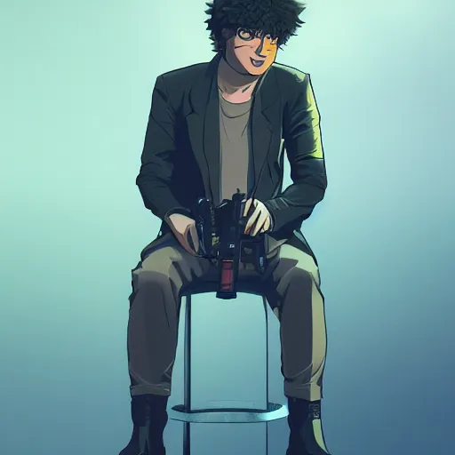 Spike Spiegel from Cowboy Bebop