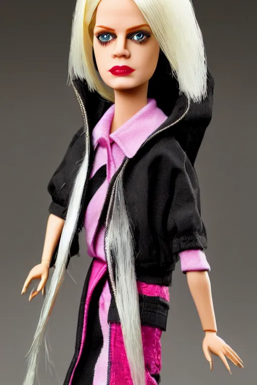 Image similar to genesis p - orridge barbie doll, highly detailed photograph, 8 k