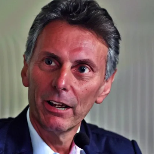 Prompt: Mauricio Macri as the devil