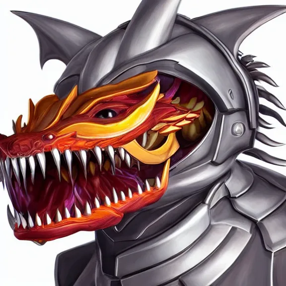 Prompt: close up mawshot of a cute elegant beautiful stunning hot anthropomorphic female robot dragon, with sleek silver metal armor, glowing OLED visor, facing the camera, the open dragon maw being highly detailed, with a gullet at the end and a long tongue, you looking into the maw, food pov, micro pov, vore, digital art, pov furry art, anthro art, furry, warframe art, high quality, 3D realistic, dragon mawshot art, maw art, macro art, micro art, dragon art, Furaffinity, Deviantart, Eka's Portal, G6