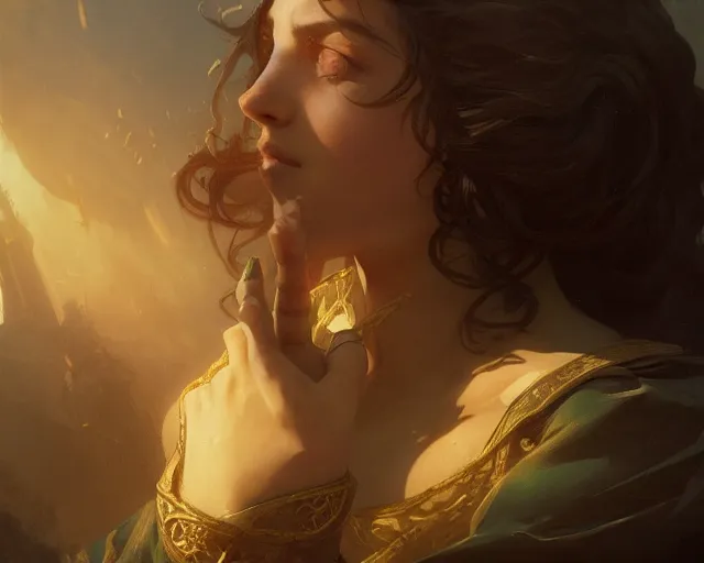 Image similar to photography of claude lorrain, deep focus, d & d, fantasy, intricate, elegant, highly detailed, digital painting, artstation, concept art, matte, sharp focus, illustration, hearthstone, art by artgerm and greg rutkowski and alphonse mucha