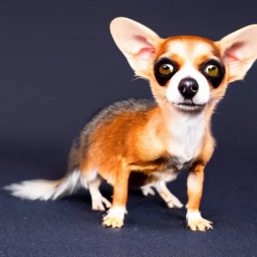 Image similar to photo of a hybrid between an ant and a chihuahua