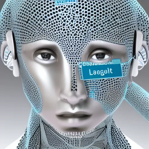 Image similar to large language model artificial intelligence. additive manufacturing
