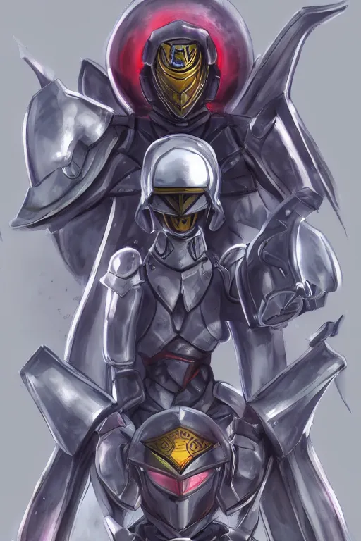 Image similar to helmet armor guardian destiny in witch queen illumination ray tracing hdr fanart arstation by sung choi robot ninja mask and eric pfeiffer and gabriel garza and casper konefal