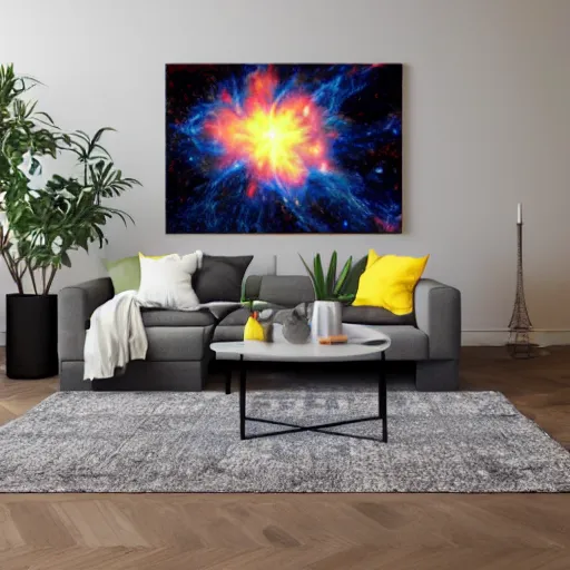 Image similar to supernova in my living room