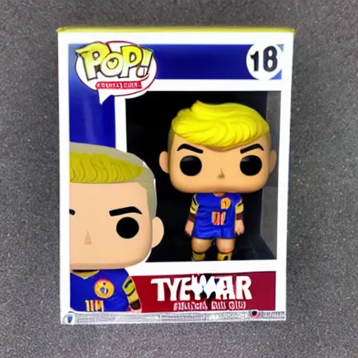 Image similar to neymar funko pop