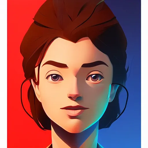 Image similar to face icon stylized minimalist total recall, loftis, cory behance hd by jesper ejsing, by rhads, makoto shinkai and lois van baarle, ilya kuvshinov, rossdraws global illumination