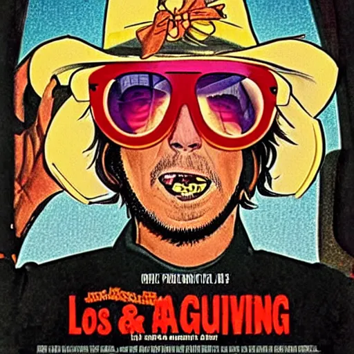 Image similar to Fear and Loathing in Las Vegas alternate movie poster