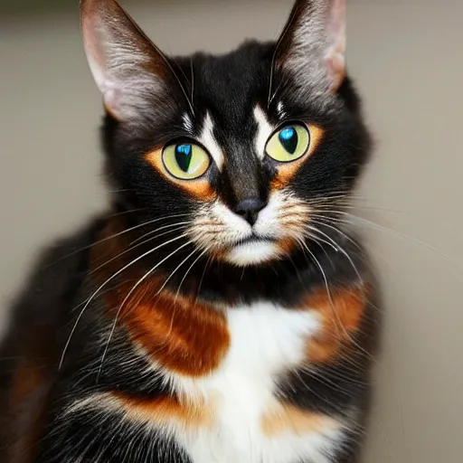 Image similar to tortoiseshell cat