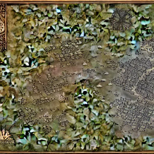 Prompt: An detailed aerial view of a cartonish dnd map , map patreon, fantasy maps, foundry vtt, fantasy grounds, aerial view ,tabletop, inkarnate, dugeondraft, roll2