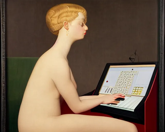 Prompt: roland 808 by john currin