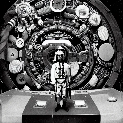 portrait of Iroquois warrior standing in front of a | Stable Diffusion ...