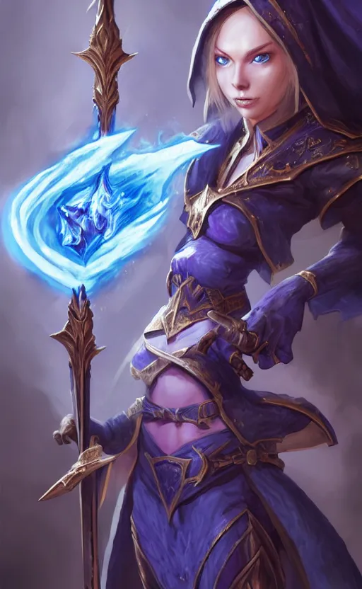 Image similar to legendary dark elf wizard with blue flame staff, highly detailed, d & d, fantasy, highly detailed, digital painting, trending on artstation, concept art, sharp focus, illustration, global illumination, ray tracing, realistic shaded, art by artgerm and greg rutkowski and fuji choko and viktoria gavrilenko and hoang lap