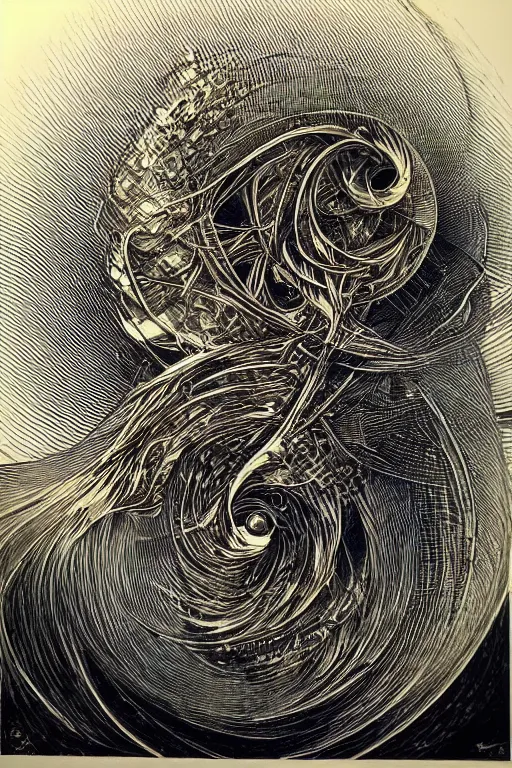 Image similar to tinnitus, by aaron horkey