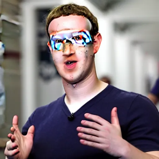 Prompt: mark Zuckerberg as a human