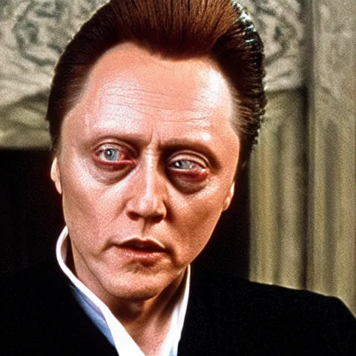 Image similar to christopher walken as emperor shaddam iv in dune