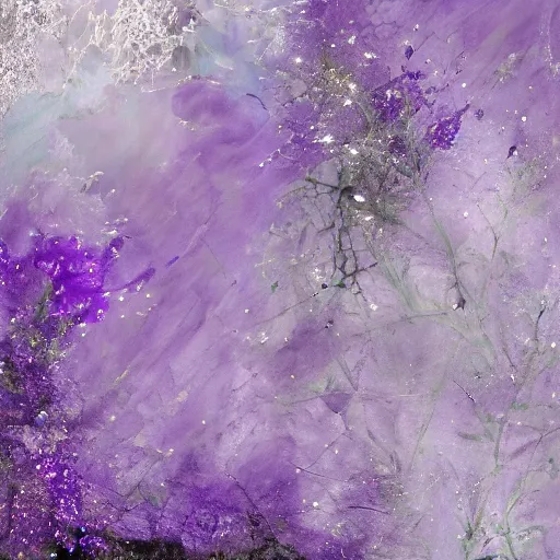 Image similar to crystethereal lavender atrium manipulation layeredinfusion lilac silver silver fuji pastel lilac sparkle fuji surreal creations serene lilac sparkle grey lilac weeping abstract collage