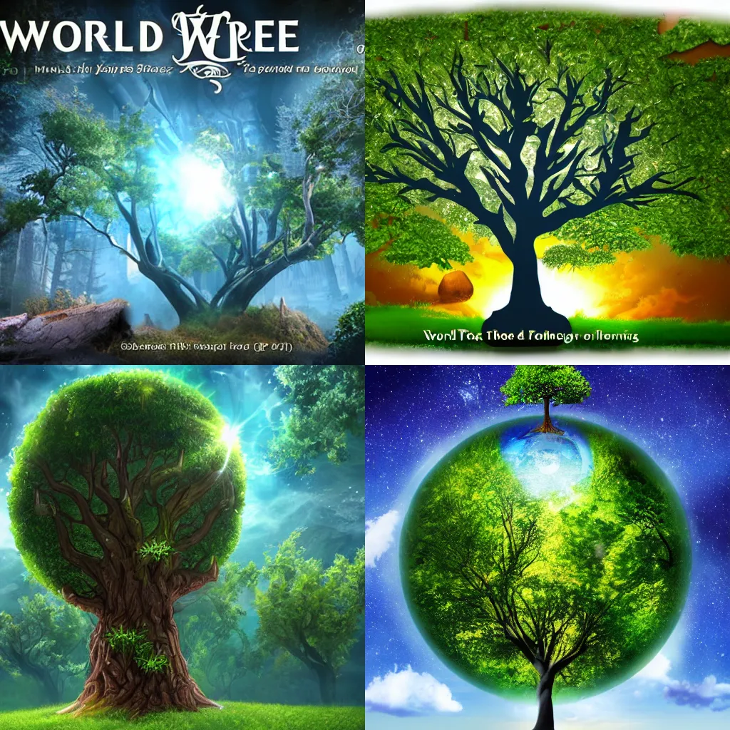 Prompt: World tree