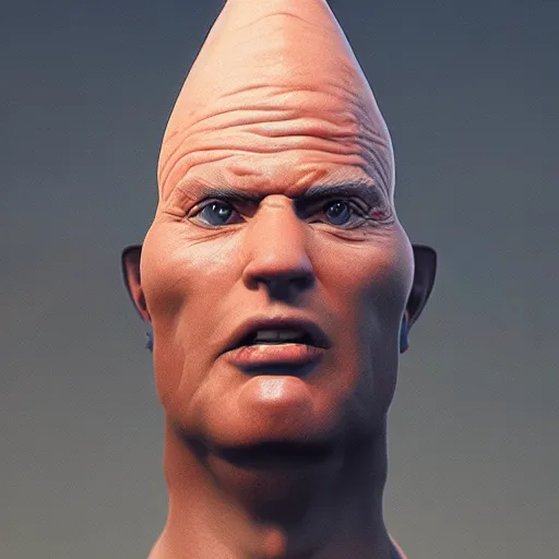 Image similar to coneheads, digital painting, artstation, smooth, sharp focus, octane render, unreal engine, by jimmyc and micaela lattanzio and michael worobec