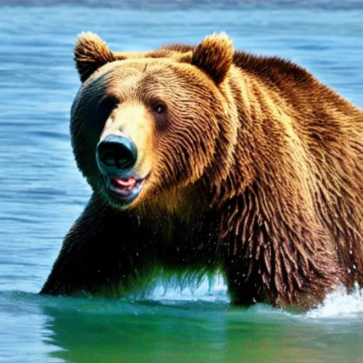 Image similar to bear shark