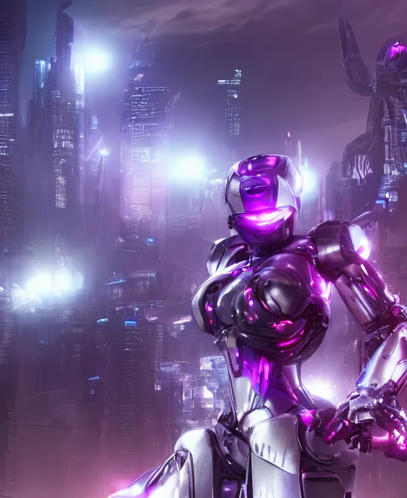 Prompt: extremely detailed cinematic shot of a giant 1000 meter tall beautiful stunning hot anthropomorphic robot mecha female dragon, silver sharp streamlined armor, sharp robot cat paws, sharp claws, glowing Purple LED eyes, walking over a tiny city, towering over your view, camera looking up between her legs, crushing buildings beneath her feet, camera looking up at her, fog rolling in, massive scale, worms eye view, ground view, low shot, leg shot, dragon art, micro art, macro art, giantess art, furry , goddess art, furry art, furaffinity, high quality 3D realistic, DeviantArt, artstation, Eka's Portal, HD, depth of field