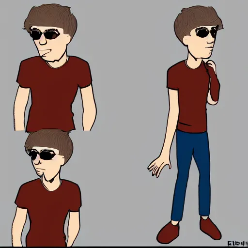 Prompt: Joel Haver in Joel Haver animation style. EbSynth.