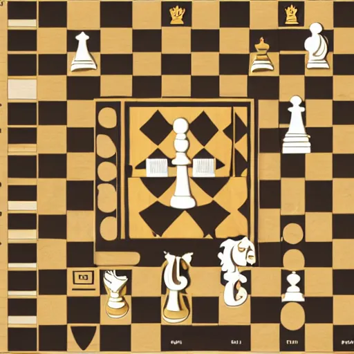 Prompt: chessboard