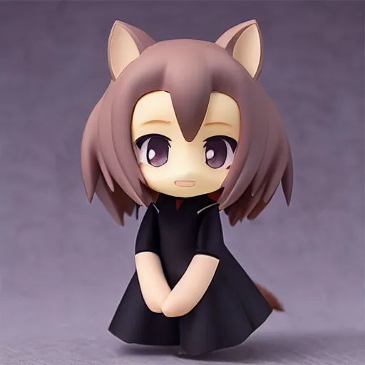 Image similar to high quality portrait flat matte painting of cute Hedgehog body entwined with black fog, in the style of nendoroid and Toon , flat anime style, thick painting, medium close-up