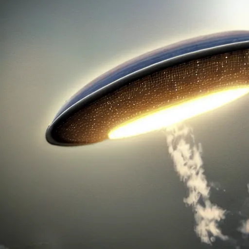 Prompt: Photo realistic UFO