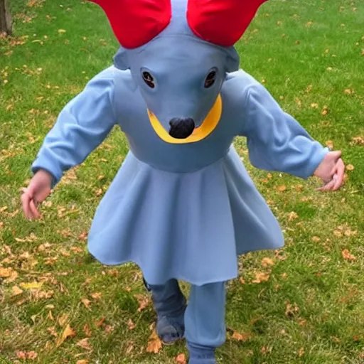 Image similar to dumbo costume, craigslist photo