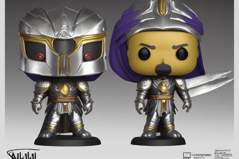 Prompt: an ultra detailed picture of saladin as a funko pop, epic anime fantasy, 8 k, volumetric lighting, smooth, highly detailed, digital illustration, art by kentaro miura and akira toriyama and albert bierstadt and greg rutkowsi, artstation