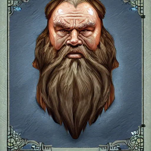 Image similar to dwarf, fantasy digital art