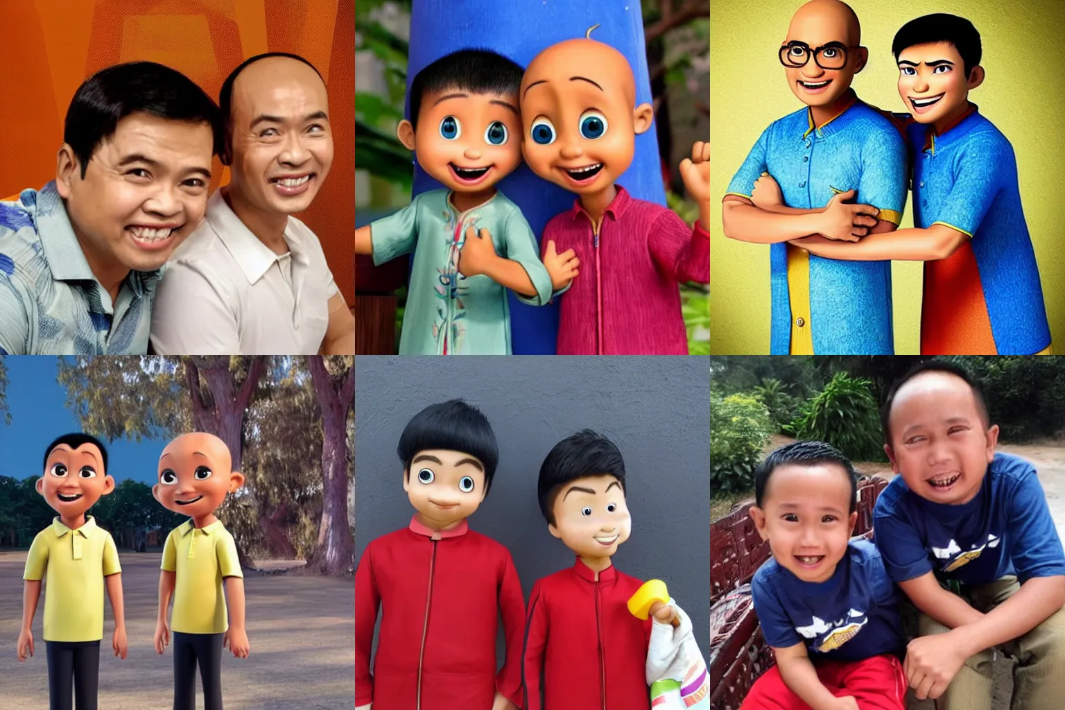 Prompt: upin & ipin