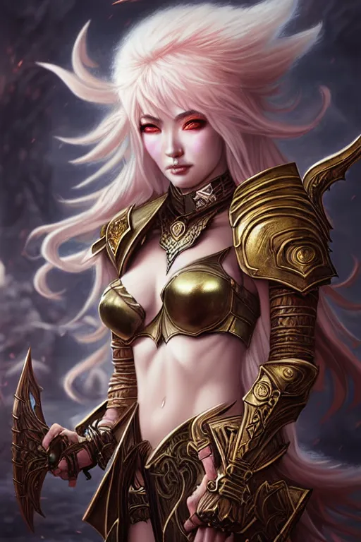 Image similar to sakimi chan, fantasy armor, detailed face, tony sart, sophie anderson