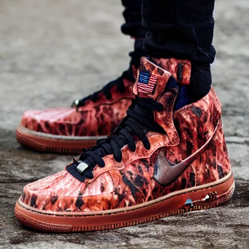 Image similar to meat airforce ones