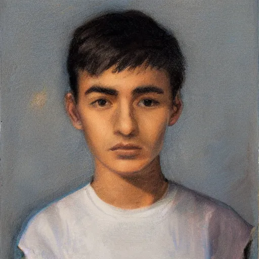 Image similar to Portrait of 14 years old boy