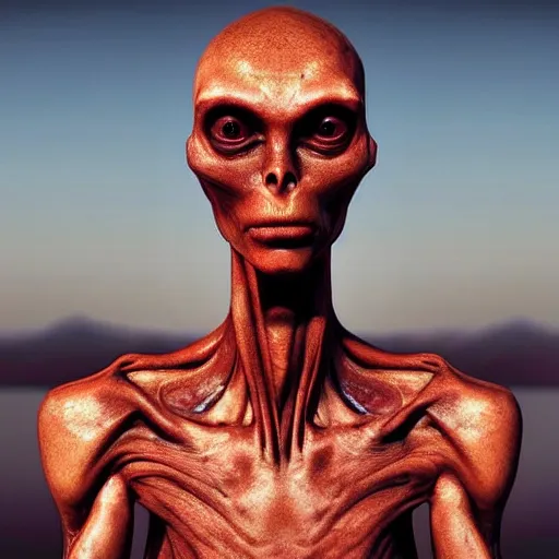 Image similar to beautiful mars alien, extremely human detailed, brutal human detailed!!!, hdr human detailed, photo hyper realistic, the best photograph of august, pinterest render, vogue render