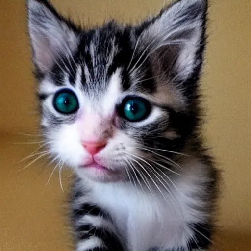 Image similar to a very masculine kitten