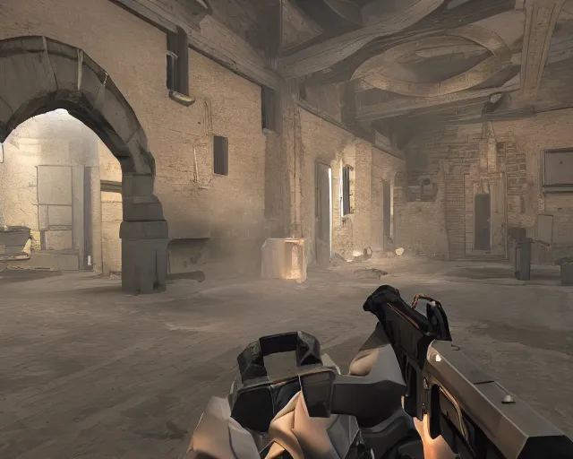 Image similar to TF2 screenshot with game HUD 'group of soldiers in an abandoned church', high exposure, dark, monochrome, camera, grainy, timestamp, zoomed in source engine footage, TF2 screenshot, steamcommunity, featured on IGN, game HUD, game HUD, game HUD