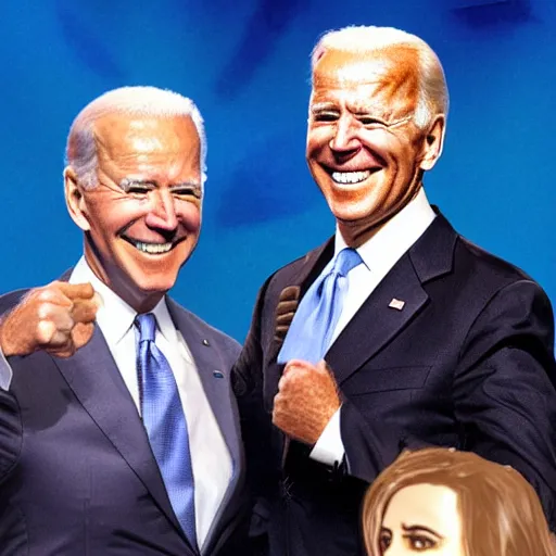 Prompt: Joe Biden with the body of a Bionicle