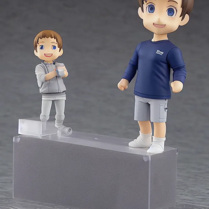 Image similar to Mark Zuckerberg, An anime nendoroid of Mark Zuckerberg, figurine, detailed product photo